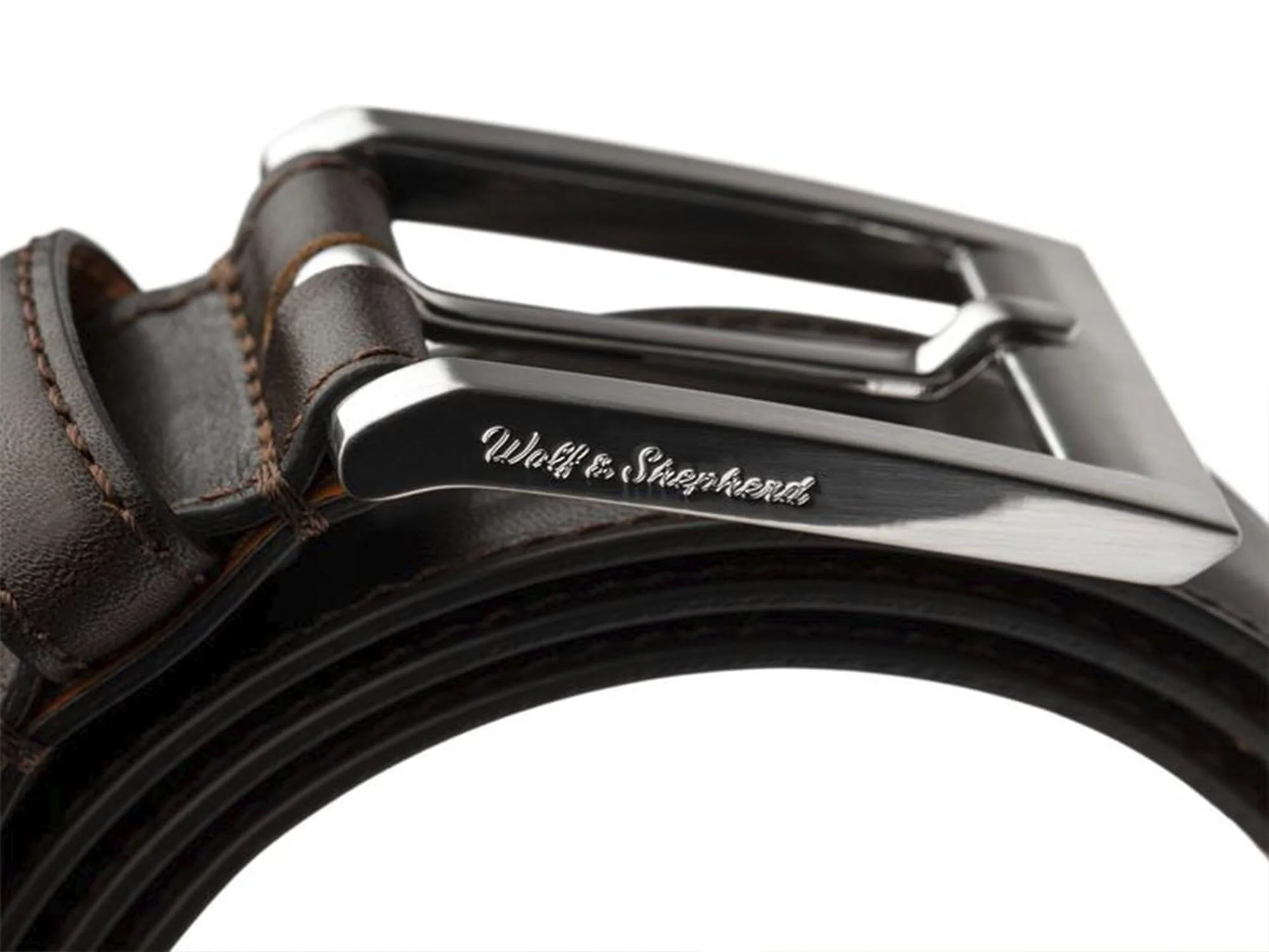 Stealth Leather Dress Belt - Image 10