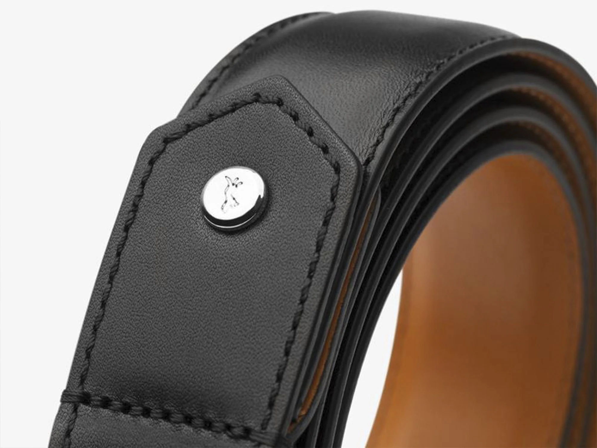 Stealth Leather Dress Belt - Image 5