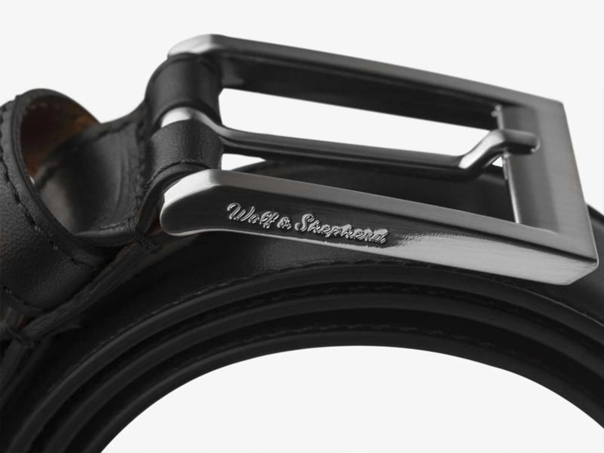 Stealth Leather Dress Belt - Image 6