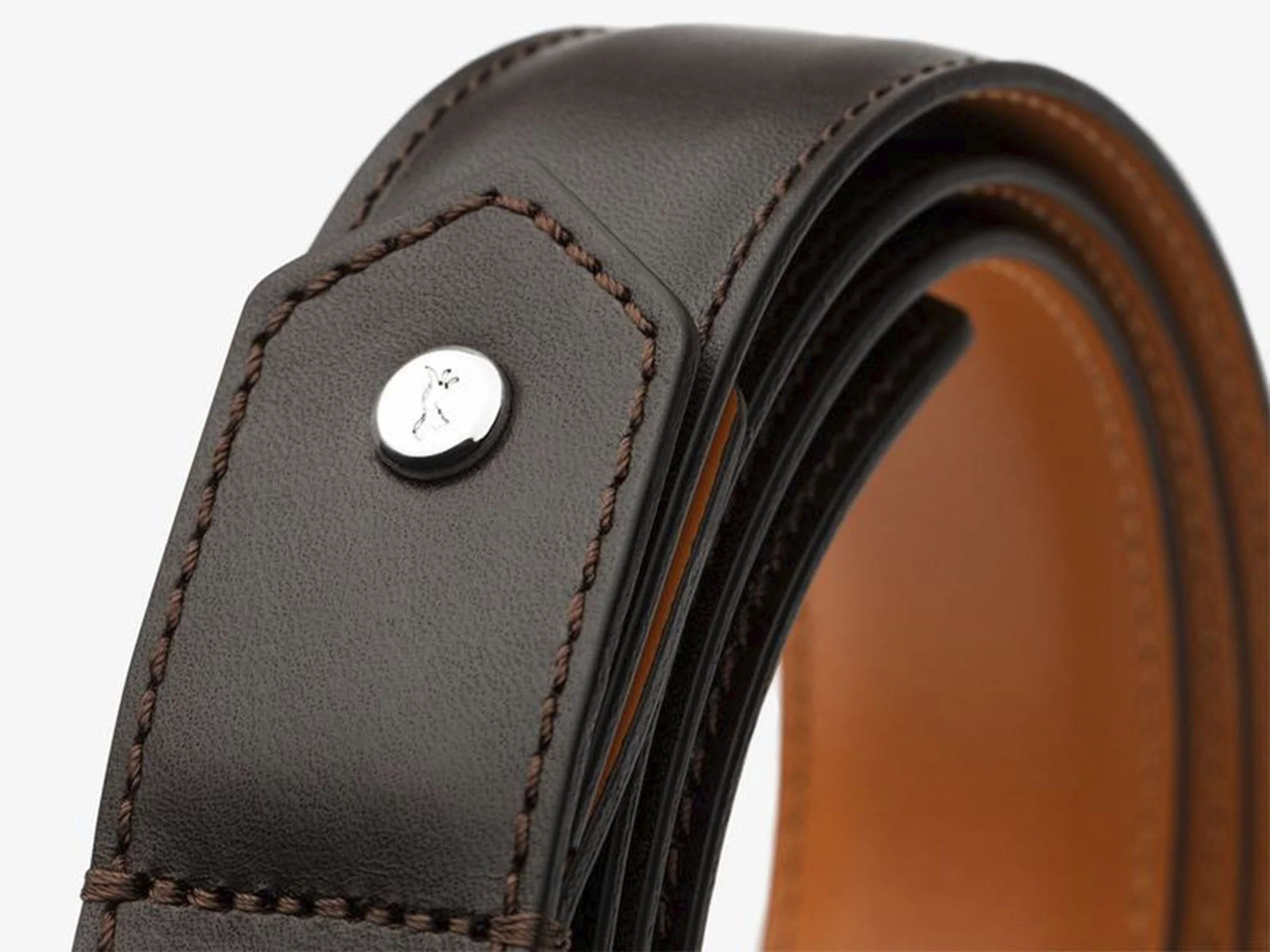 Stealth Leather Dress Belt - Image 9